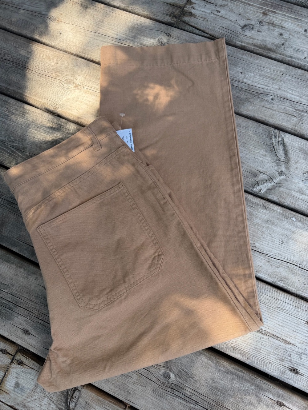 Monkl  Casual Straight-Leg Pants in Tan